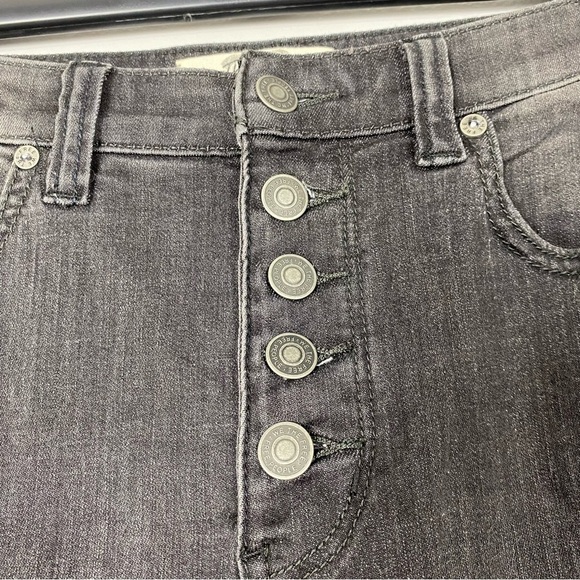 Free People We the Free Irreplaceable Flare Jeans charcoal Sz 29 - Picture 4 of 9